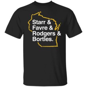 Starr Favre Rodgers Bortles Shirt