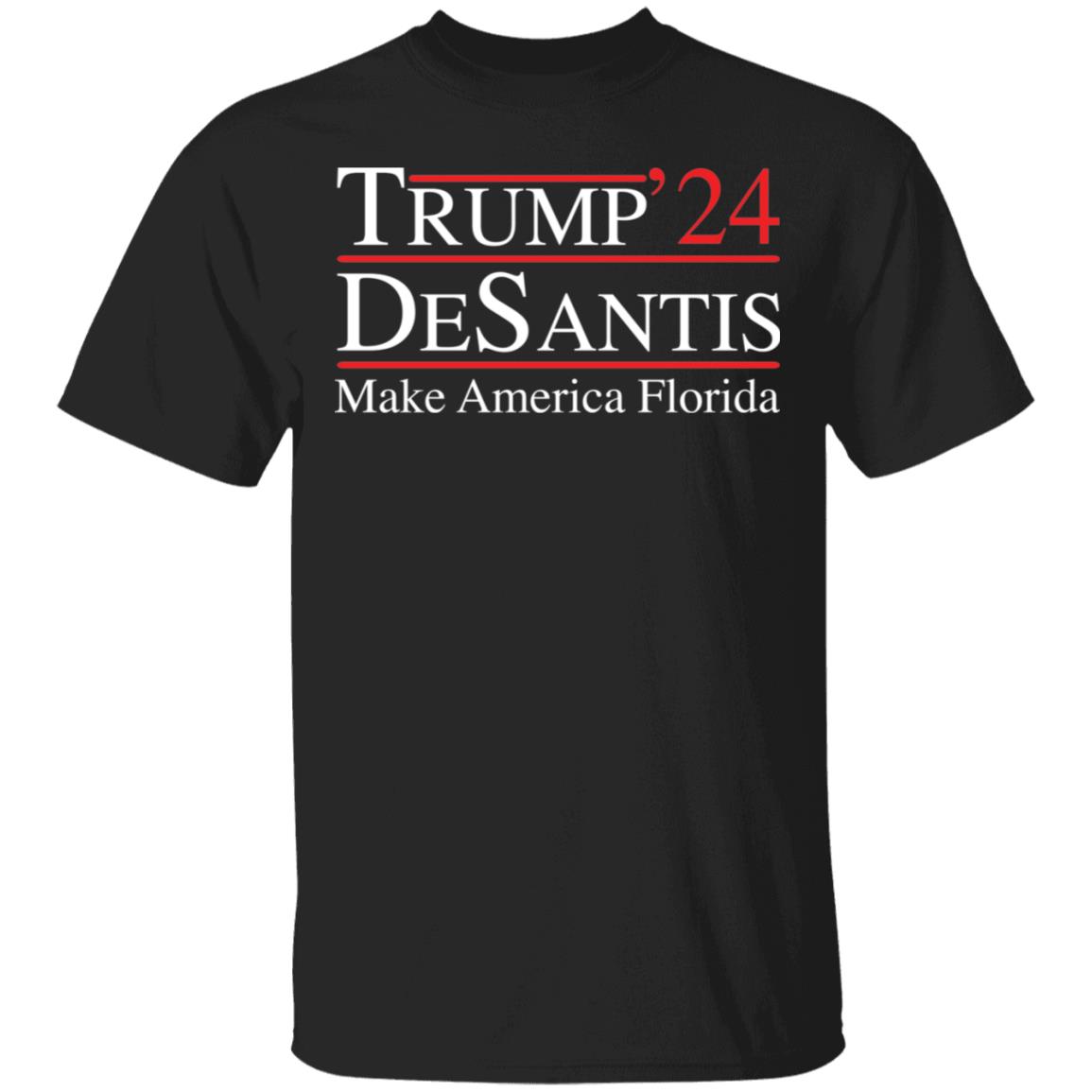 Trump Desantis 24 Make America Florida Shirt