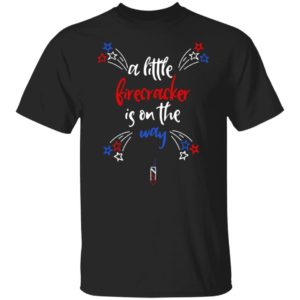 4th Of July A Little Firecracker Is On The Way Shirt