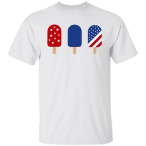 4th Of July Red White Blue Popsicle Shirt