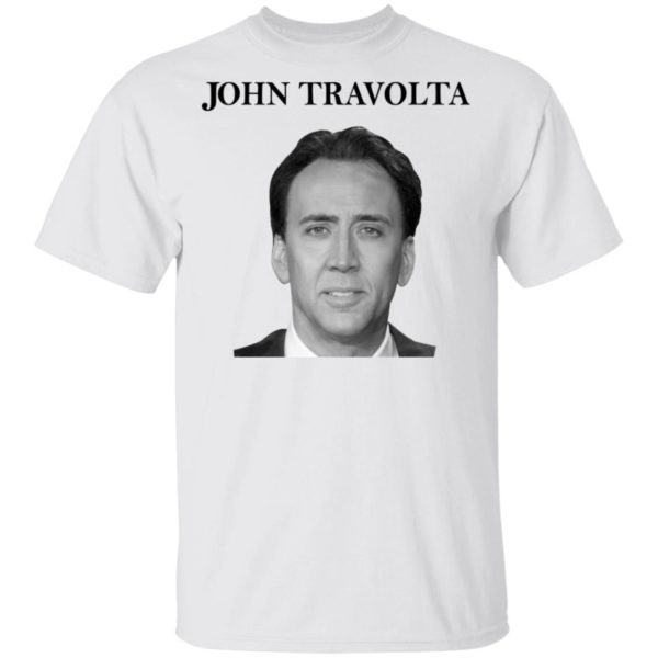 John Travolta Nicolas Cage Shirt