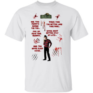 Freddy Krueger One Two Freddy's For You Shirt