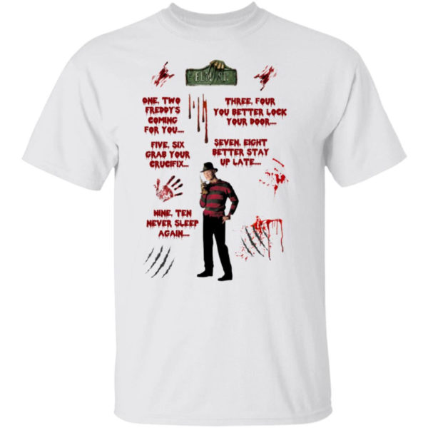 Freddy Krueger One Two Freddy's For You Shirt