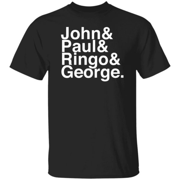 John Paul Ringo George Shirt