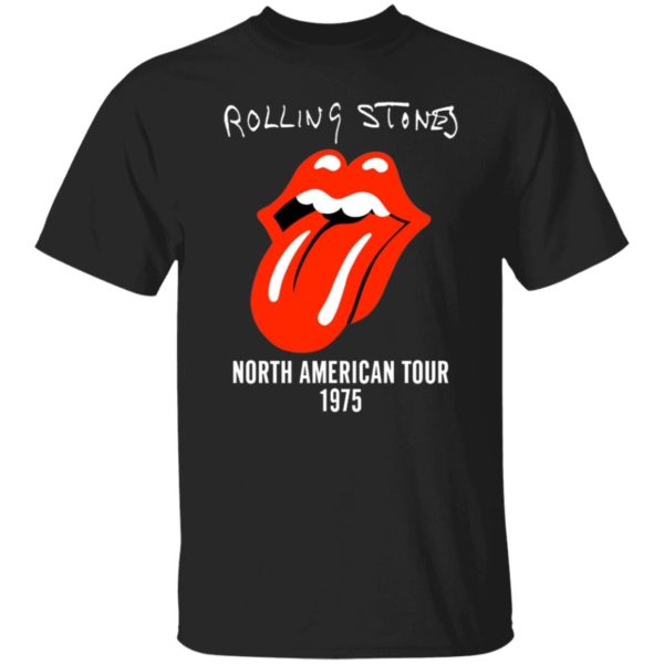 Rolling Stones North American Tour 1975 Shirt