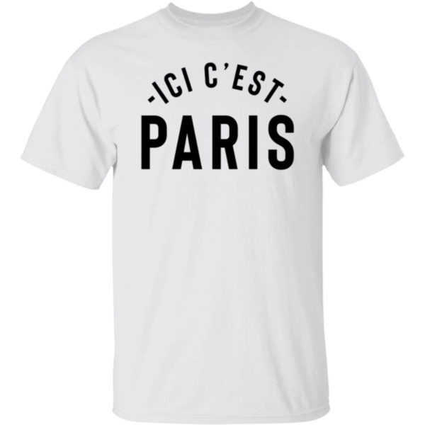 Lionel Messi Ici C'est Paris Shirt