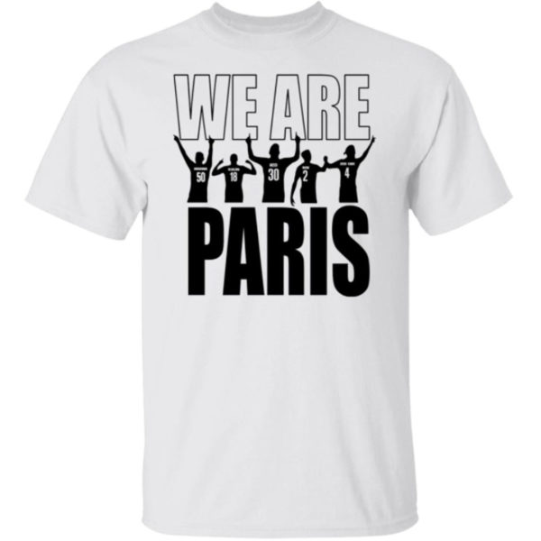 Lionel Messi We Are Paris Shirt