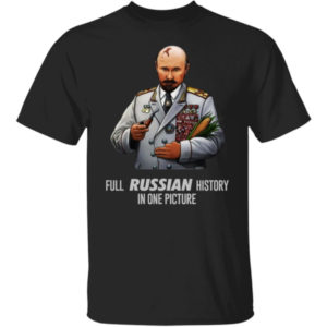 Vladimir Vladimirovich Putin Full Russian History In One Picture shirt