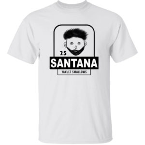 25 Santana Yakult Swallows Shirt