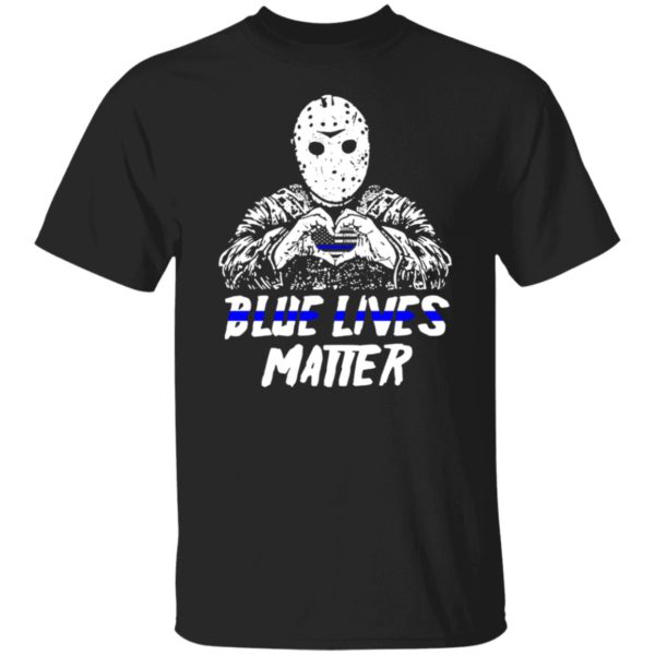 Jason Voorhees Blue Lives Matter Shirt