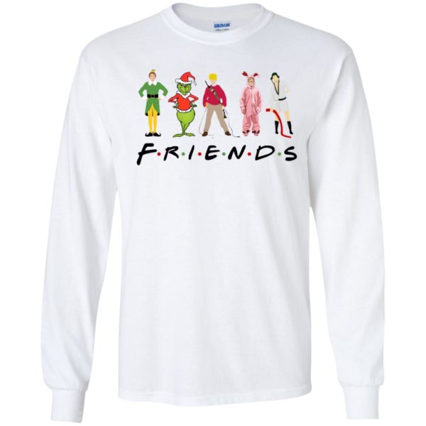 Elf Friends Christmas Long Sleeve Shirt
