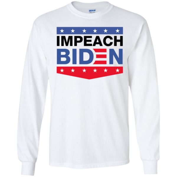 Drinkin Bros Impeach Biden Long Sleeve Shirt