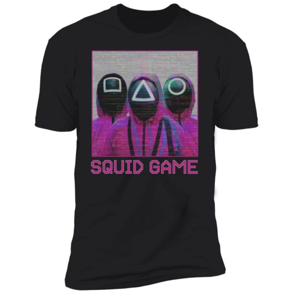 Squid Game Squad Retrowave Active Premium SS T-Shirt