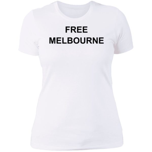 Peta Credlin Free Melbourne Ladies Boyfriend Shirt