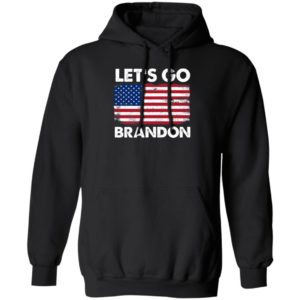 Let's Go Brandon American Flag Retro Hoodie