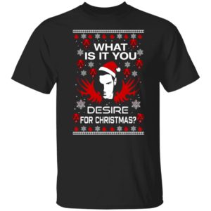 Lucifer What Is It You Desire For Christmas Shirt