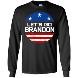 Let's Go Brandon American Flag Long Sleeve Shirt
