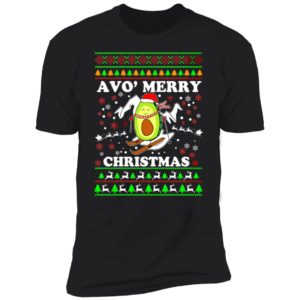 Avo Merry Christmas Premium SS T-Shirt