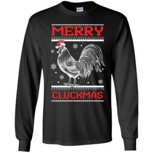 Merry Cluckmas Christmas Long Sleeve Shirt