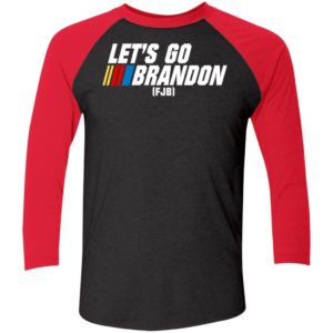 Let's Go Brandon FJB Sleeve Raglan Shirt