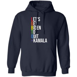 Maj Toure Let's Get Biden To Quit Kamala Shirt