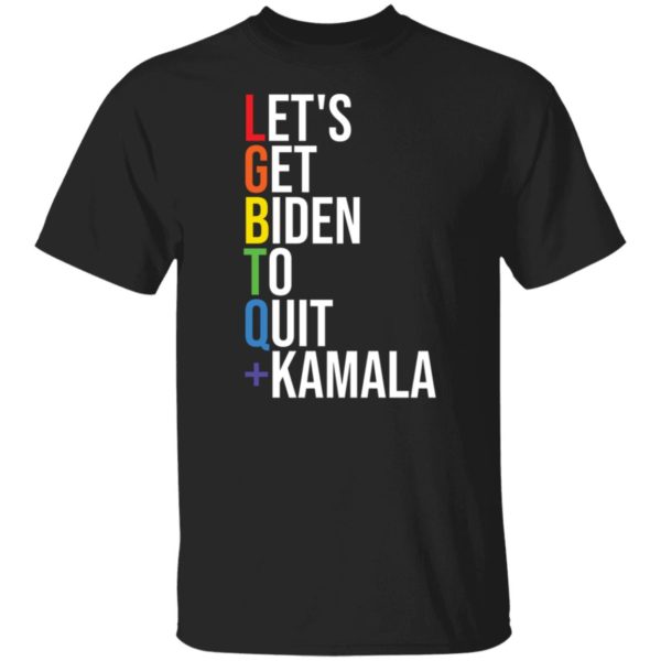 Maj Toure Let's Get Biden To Quit Kamala Shirt