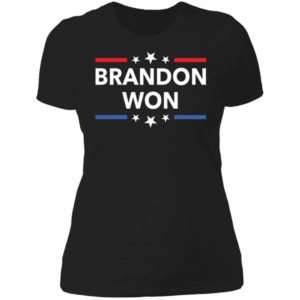 Brandon Won Ladies Boyfriend Shirt