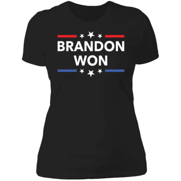 Brandon Won Ladies Boyfriend Shirt