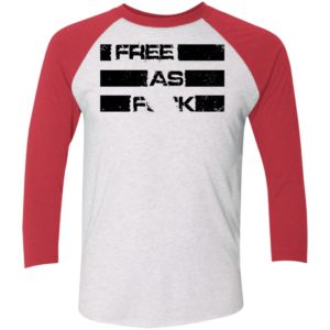 Kyle Rittenhouse Free As F Sleeve Raglan Shirt