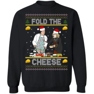 Schitt's Creek Fold The Cheese Christmas Sweatshirt