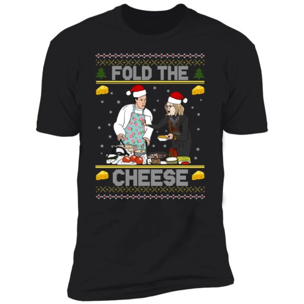 Schitt's Creek Fold The Cheese Christmas Premium SS T-Shirt