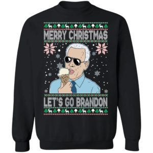 Biden Merry Christmas Let's Go Brandon Sweatshirt