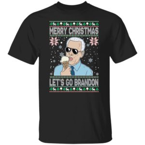 Biden Merry Christmas Let's Go Brandon Shirt