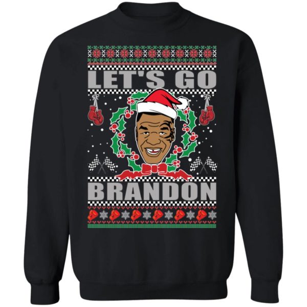 Mike Tyson Let's Go Brandon Christmas Sweatshirt