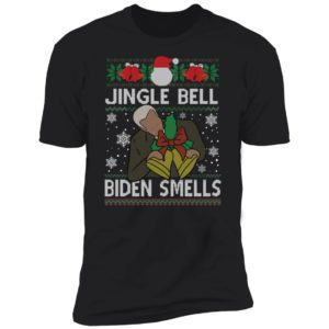Jingle Bells Biden Smells Christmas Premium SS T-Shirt