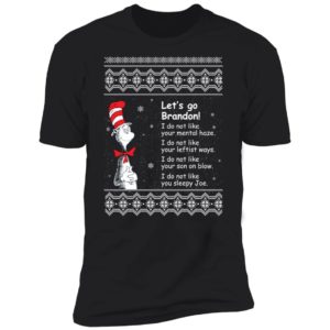 Dr Seuss Let's Go Brandon Christmas Premium SS T-Shirt