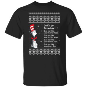 Dr Seuss Let's Go Brandon Christmas Shirt