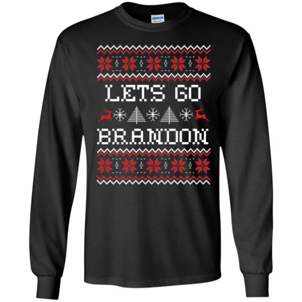 Let's Go Brandon Christmas Long Sleeve Shirt