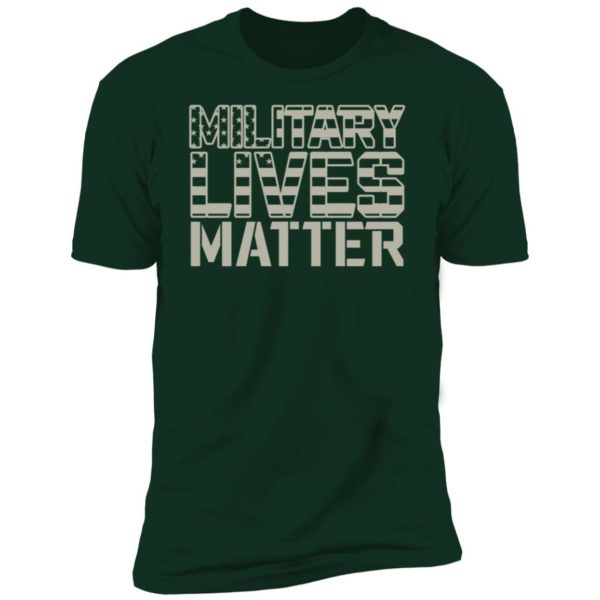 Jason Aldean Military Lives Matter Premium SS T-Shirt