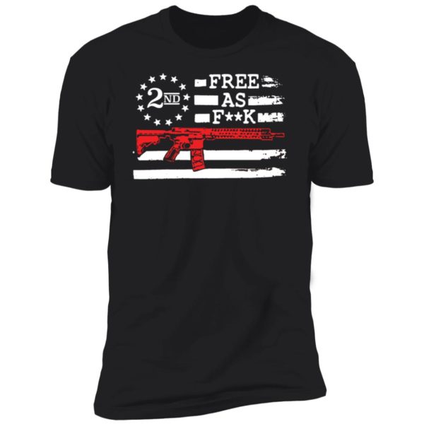 Free As F**k Self-defense Wins Premium SS T-Shirt