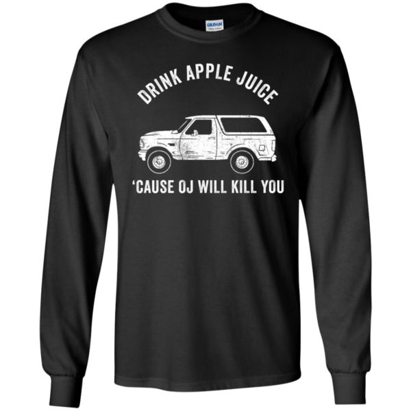 Ronny Doitche Drink Apple Juice Long Sleeve Shirt