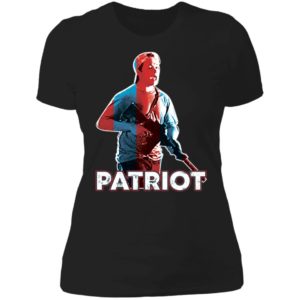 Kyle Patriot Ladies Boyfriend Shirt