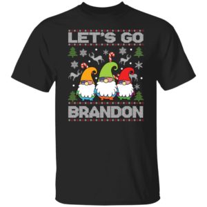 Gnome Let's Go Brandon Christmas Shirt