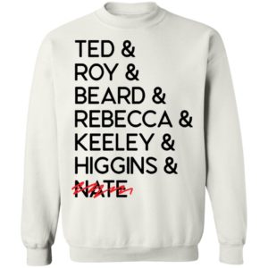 Ted Roy Beard Rebecca Keeley Higgins Nate Shirt