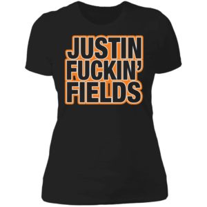 Justin Fuckin Fields Ladies Boyfriend Shirt