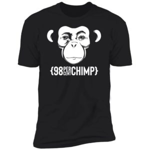 98 Percent Chimp Let's Go Darwin Premium SS T-Shirt