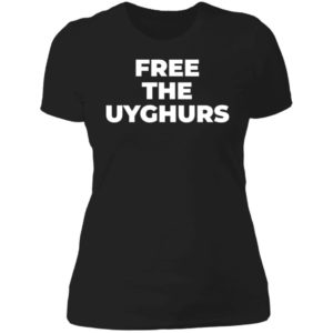 Free The Uyghurs Ladies Boyfriend Shirt