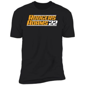 Aaron Rodgers And Davante Adams Rodgers Adams 2022 Premium SS T-Shirt