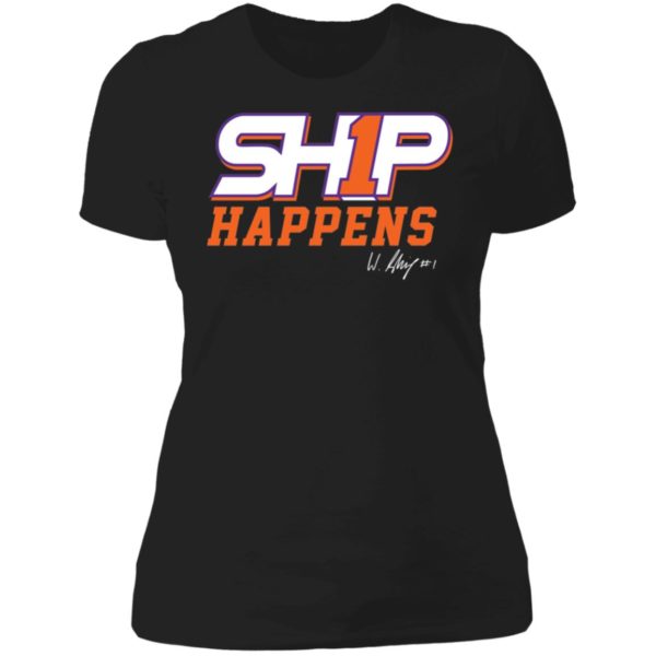 Will Shipley Ship Happens Ladies Boyfriend Shirt
