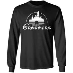 Boycott Groomers Parody Walt Long Sleeve Shirt